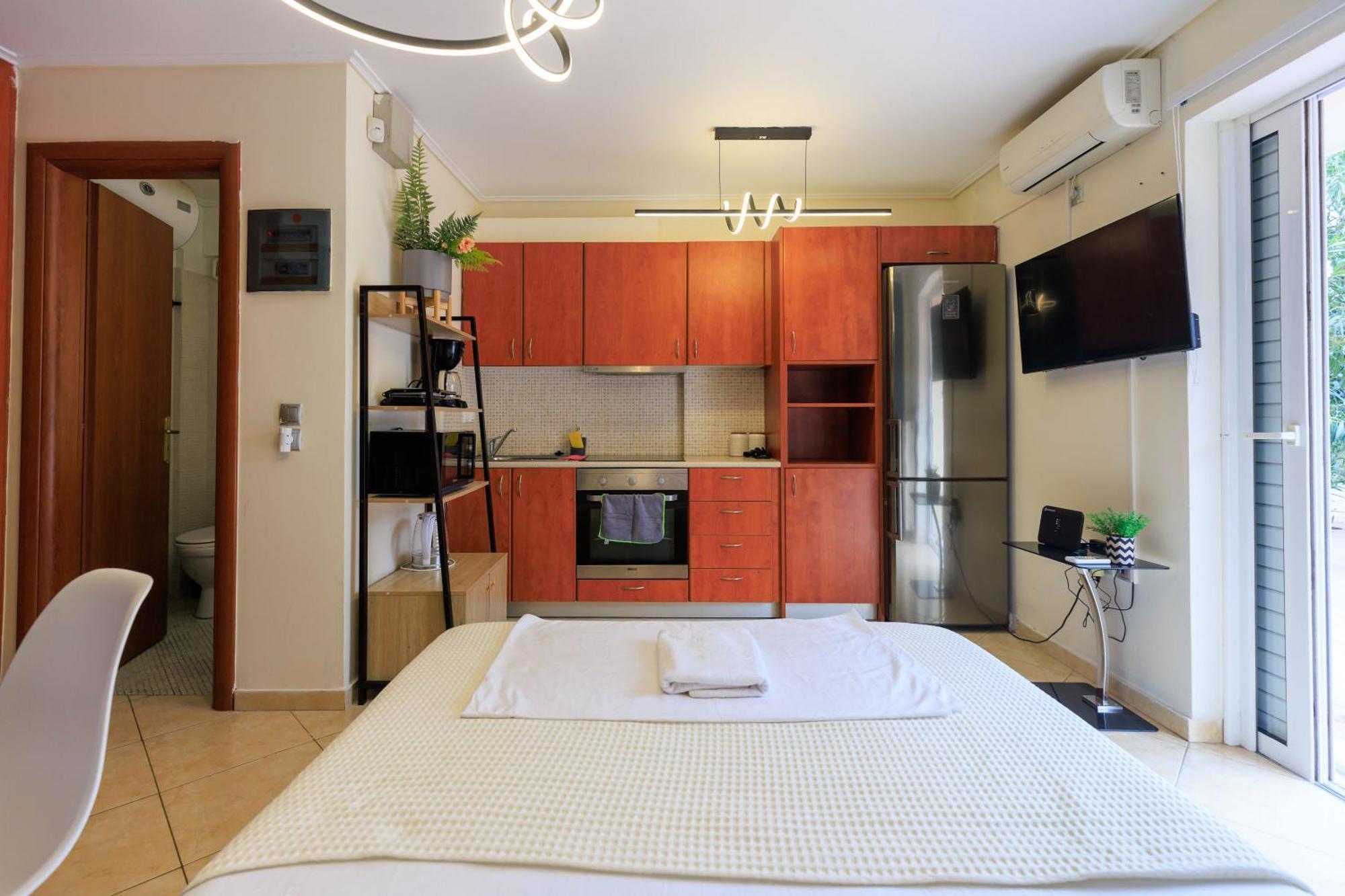 אתונה Aiolos Glyfada Super Lux Mini Apartment מראה חיצוני תמונה